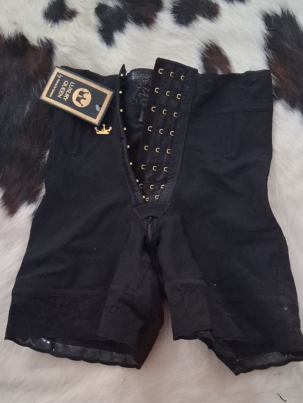 NWT Short Invisible Luxury Queen Fajas Shapewear Black